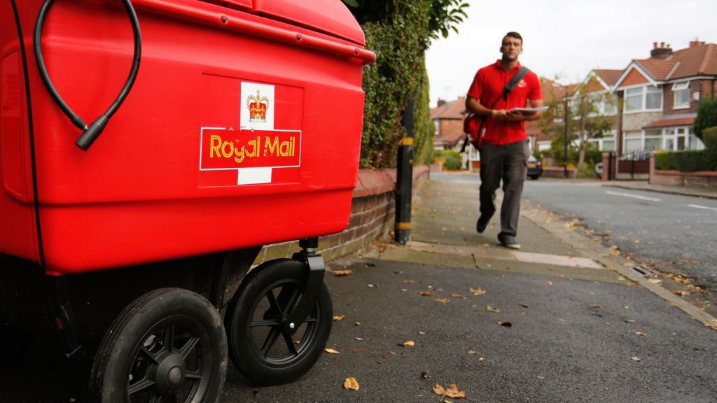 The UK's Royal Mail reveals plans to cut up to 6,000 jobs by next summer