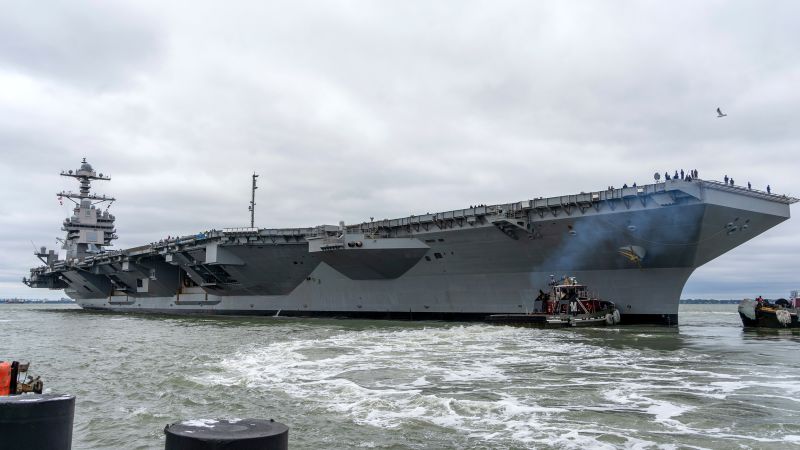 USS Gerald Ford: The US Navy's newest and most advanced aircraft carrier deployed for the first time