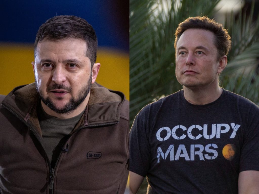 Zelensky is back again with Elon Musk's "crazy" Twitter poll about Russia-Ukraine peace