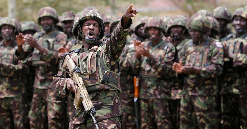 Kenya deploys troops to Congo to help end decades of bloodshed