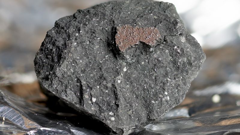 Where did the Earth's water come from?  This meteorite may hold the answer