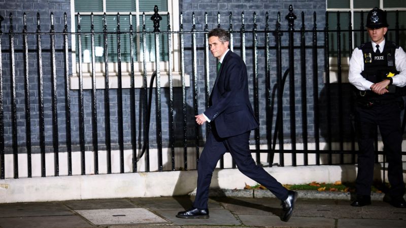 Gavin Williamson, British minister, resigns after allegations of bullying