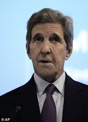 Kerry, the Presidential Climate Envoy, told the Prince and Princess earlier today that 