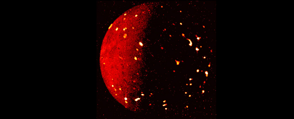 Stunning new NASA image reveals glowing red lava on Jupiter's moon: ScienceAlert