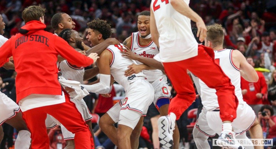 Game-winning Tanner Holden Buzzer-Beater gives Ohio State a 67-66 win over Rutgers