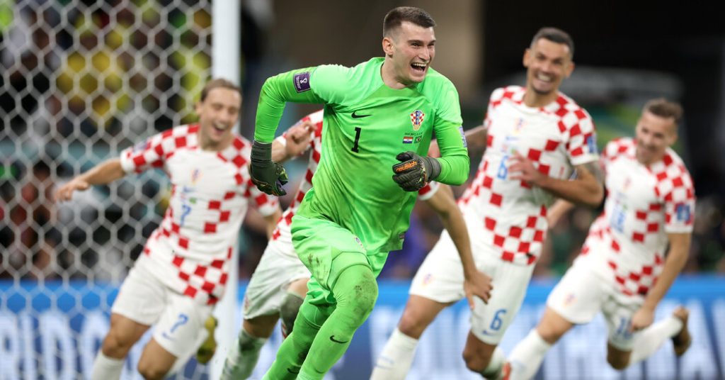 How did Croatia knock out Brazil from the World Cup?