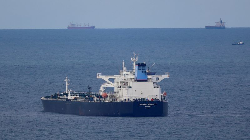 Oil tankers stuck in the Black Sea.  That could become a problem