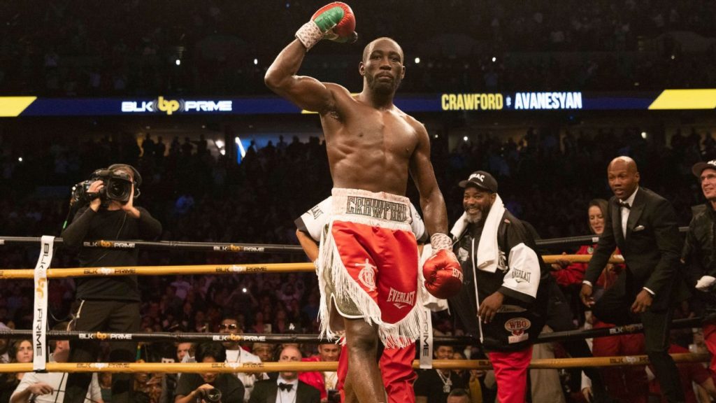 Terrence Crawford stops David Avanesian to keep his welterweight belt